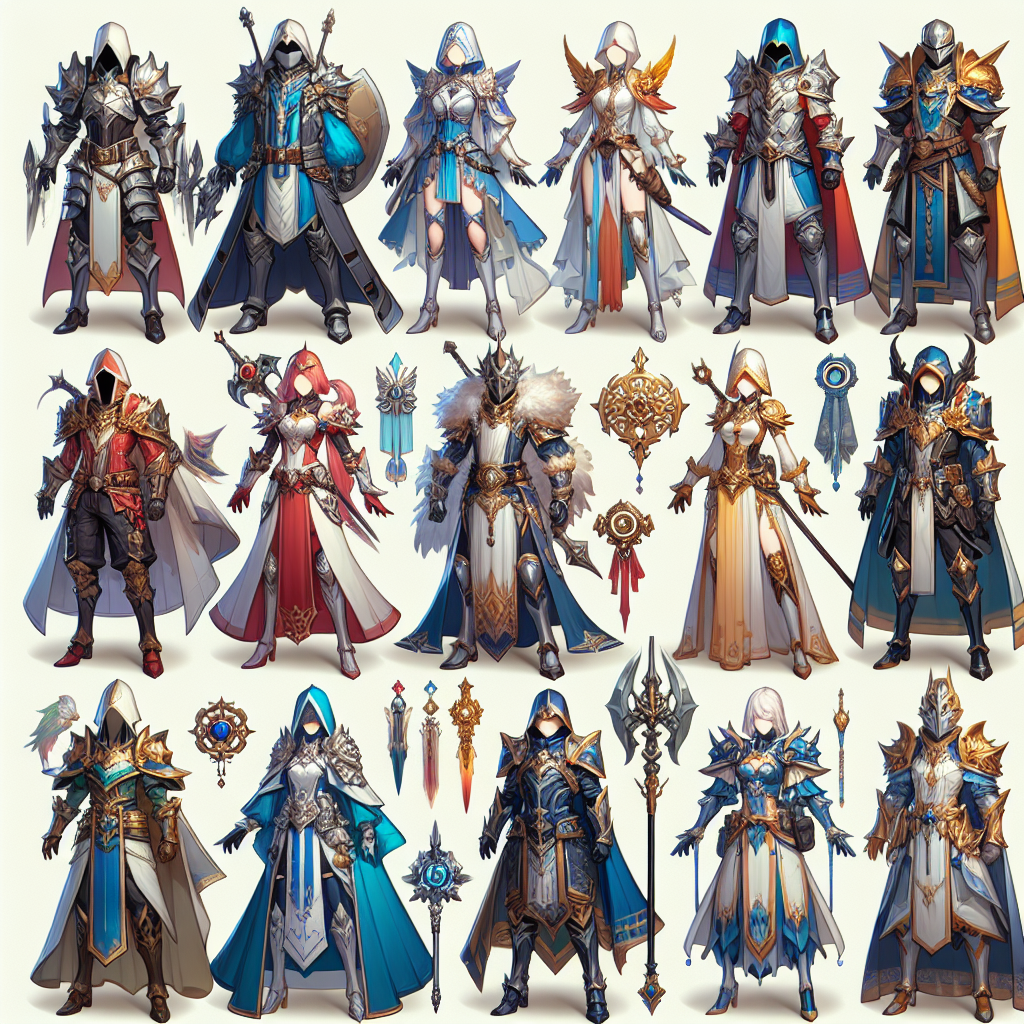Epic Hero Skins in Mobile Legends: A PNG Compilation