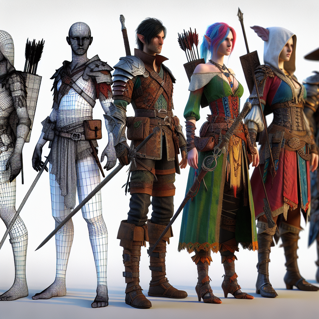 The Evolving Art of Character Modeling in Genshin Impact